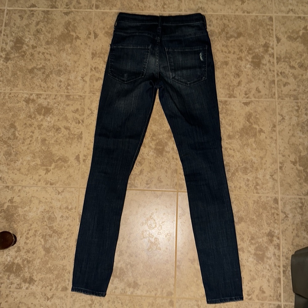 Express High Rise Distress Legging - Picture 2 of 2